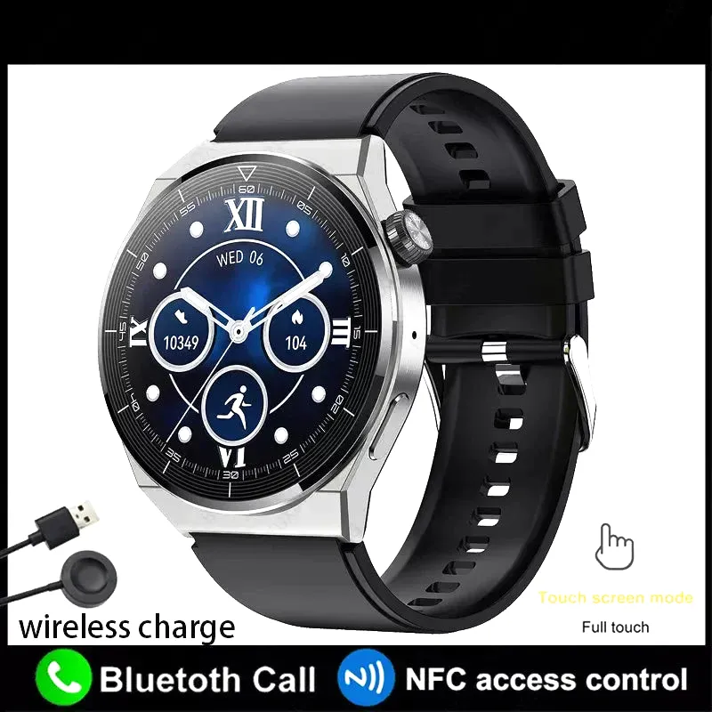 AMOLED 390*390 HD Screen Heart Rate Bluetooth Call Waterproof Smartwatch