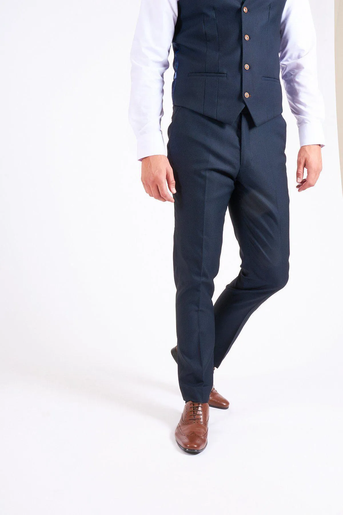 Blogger Style | MAX Navy Suit As Worn By Remus Bujor