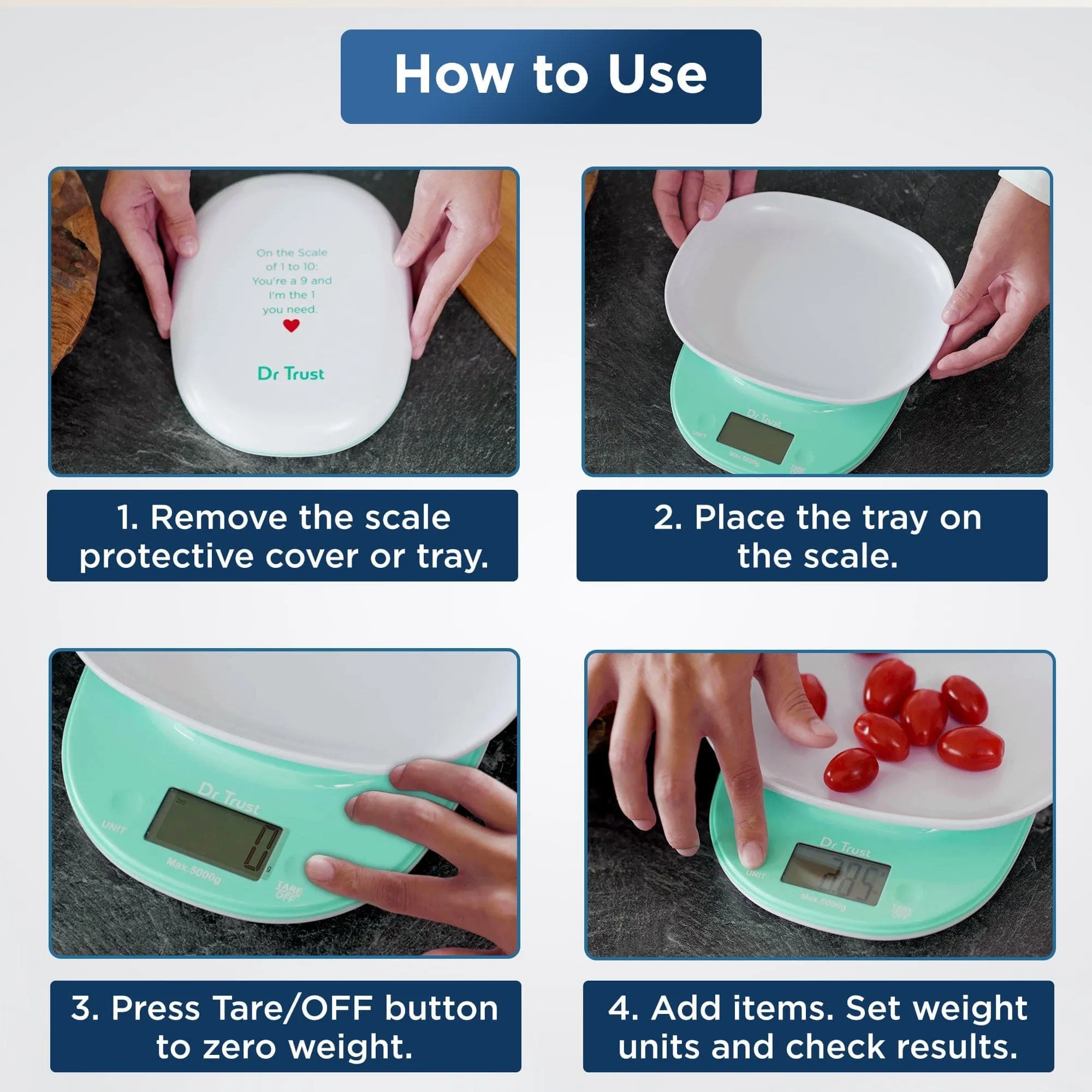 Dr Trust USA Kitchen Food Scale 518