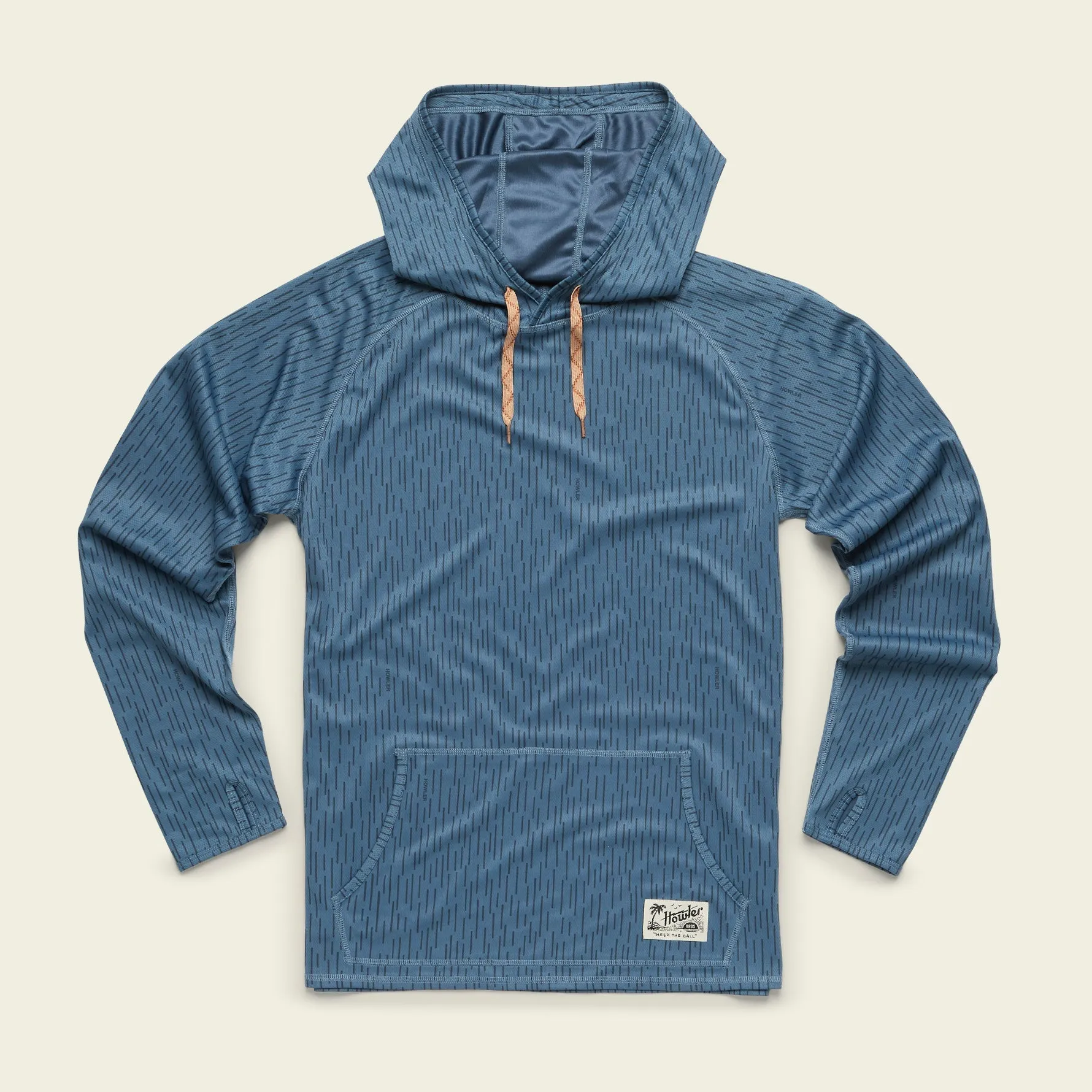 Loggerhead Hoodie - Deluge Camo: Pacific Blue