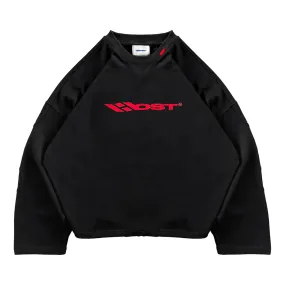 LOGO BLACK SWEATSHIRT