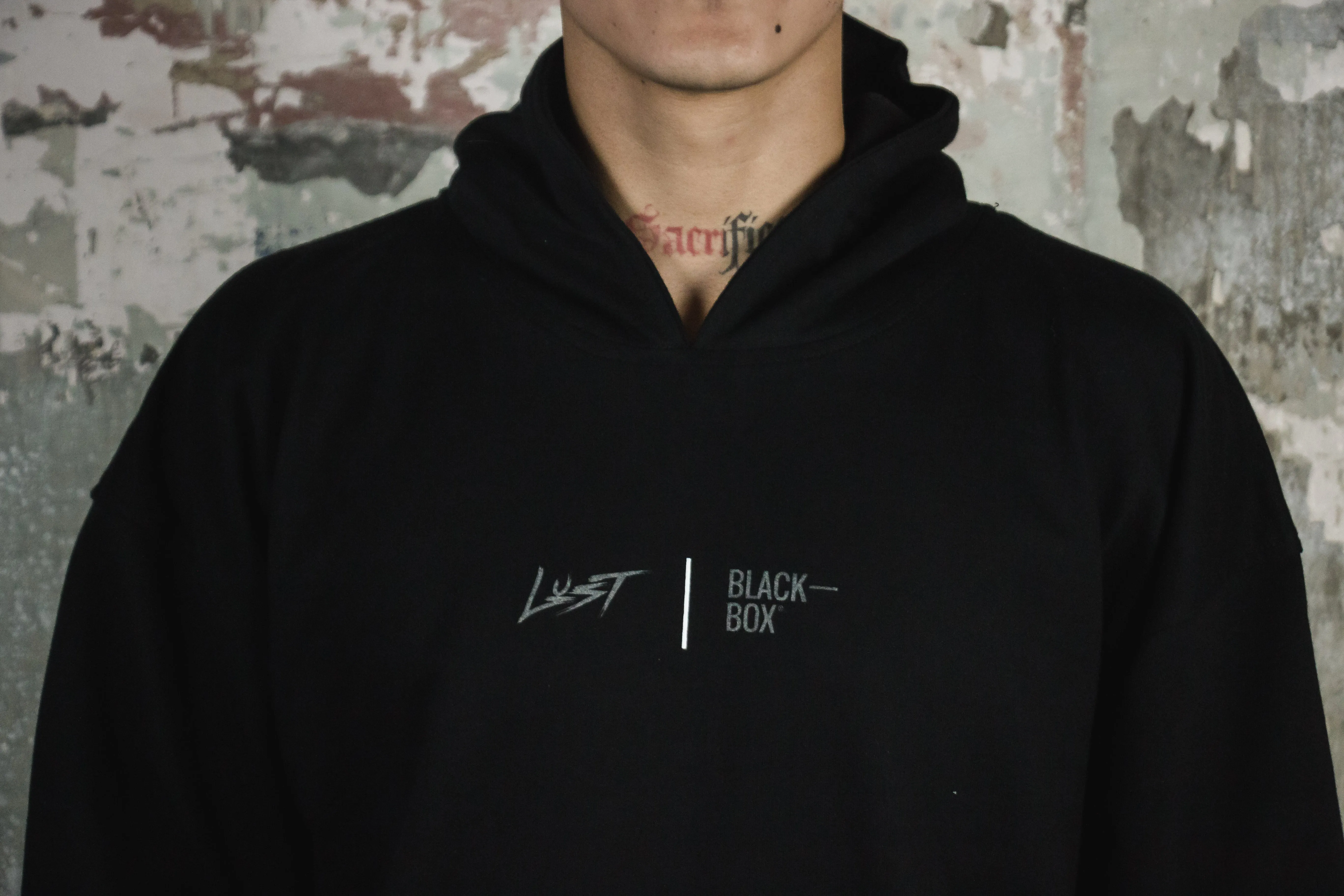 Lust x Black Box  "Amor por el Dolor" Hoodie