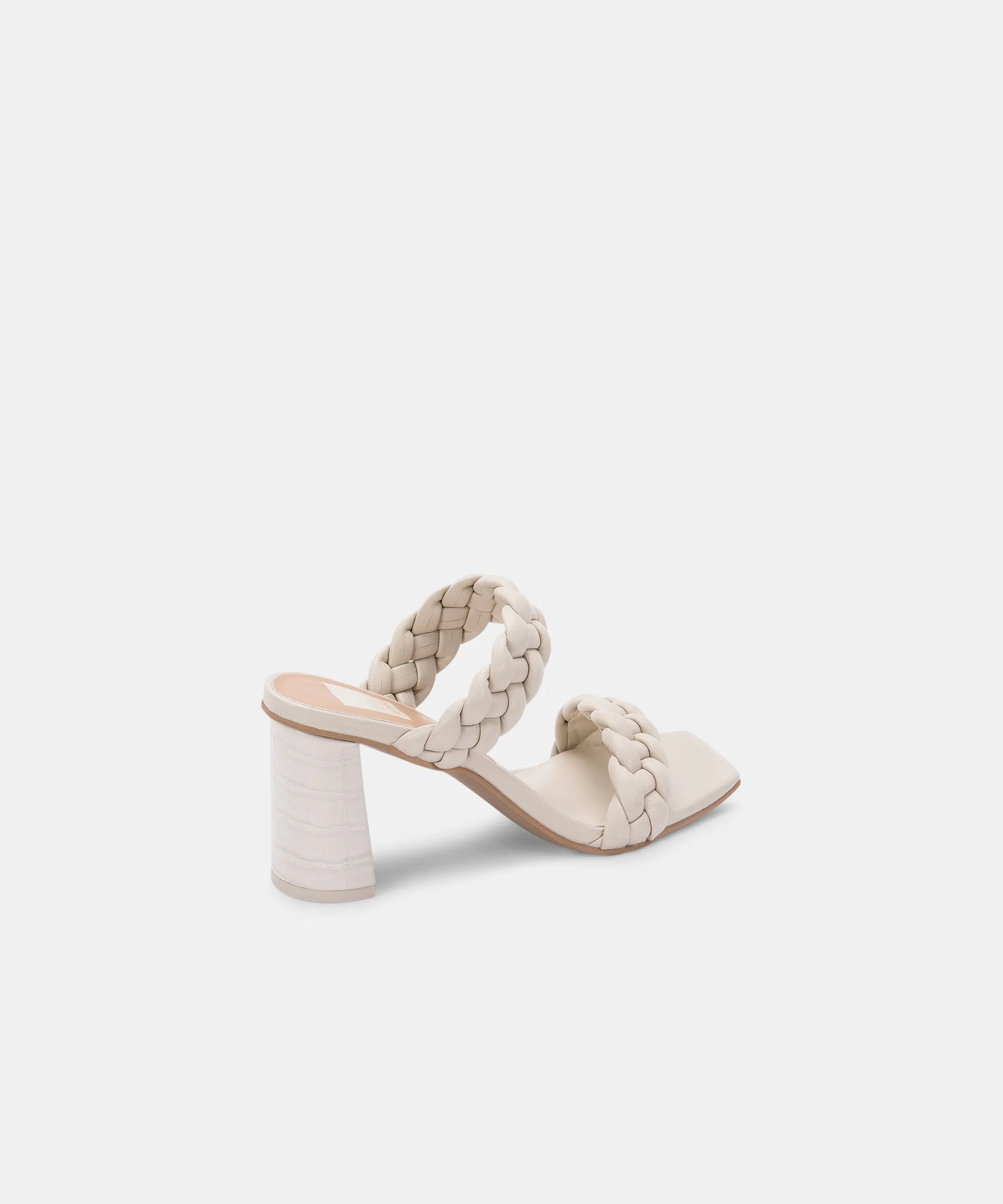 PAILY WIDE HEELS IVORY STELLA - re:vita